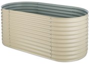 Blumfeldt High Grow, bézs, 2,0 m, magasított ágyás, horganyzott alumínium