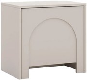 Éjjeliszekrény NIO kasmír/bézs