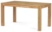 Étkezőasztal 140 x 80 cm, tölgyfa, L