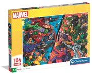 Marvel VS Villains Fight 104 db-os puzzle Clementoni