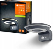 LED-es kerti fali lámpa Kültéri napelemes lámpa érzékelő 3,6W 3000K Ledvance