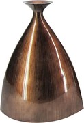 Dekoratív váza (20x36x45cm), barna-szürke