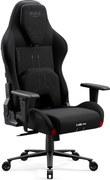 Gamer szék fekete Normal Size: Diablo X-One Prime Burned Black