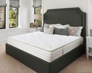 Green Future Premium Bamboo Memory Latex Pocket ortopéd matrac 140x200 cm, 7 zónás, táskarugós, memóriahabos, latex, közepes, 26 cm, anatómikus, antiallergén huzattal
