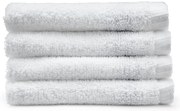 Fehér gyorsan száradó pamut törölköző szett 4 db-os 30x30 cm Quick Dry – Catherine Lansfield