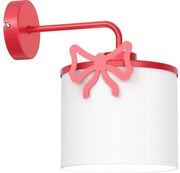 Gyermek fali lámpa SWEET 1xE27/15W/230V fehér/piros/íj
