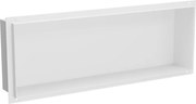 Mexen X-Wall-NR süllyesztett polc perem nélkül 60 x 20 cm, fehér - 1921602010