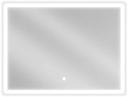 Mexen Navia LED-es, megvilágított fürdőszobai tükör 80 x 60 cm, 6000K, páramentes - 9803-080-060-611-00
