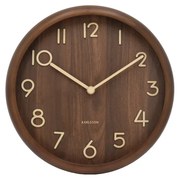 Karlsson 6021DW design falióra, barna, átmérő 30cm