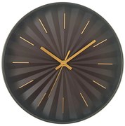 Globo B992533 - Falióra Ø 30,5 cm 1xAA fekete