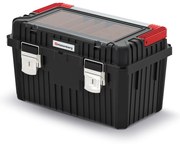 Kistenberg Szerszámtáska fém fogantyúval és zárakkal HEAVY fekete 585x360x337