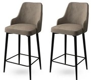 Enox Cappuccino and Black bárszék szett, 2 db, 2 db