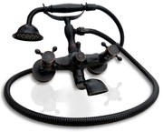 Fürdőkád csaptelep Rea Retro Old Black