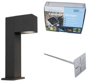 Ipari álló kültéri antracit lámpa 30 cm IP44 - Baleno