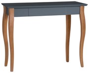 Lillo grafitszürke íróasztal, hosszúság 85 cm - Ragaba