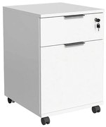 Fehér irodai konténer 61x41 cm