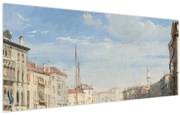 Kép - Richard Parkes Bonington, The Grand Canal, reprodukciók (120x50 cm)