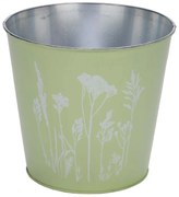 Flowery zöld virágcserép, ø 10,5 cm - Ego Dekor