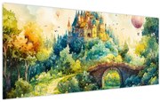Kép - Mesebeli kastély (120x50 cm)