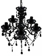 Fekete Kristály Fény 5 Izzó