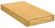 bambusz fali polc 40x20x4 cm