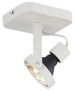 Design mennyezeti spotlámpa fehér GU10 70mm forgatható és dönthető - Vo