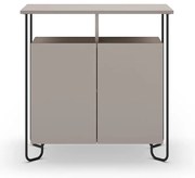 Szürke-bézs szekrény 80x80 cm Dilly – Marckeric