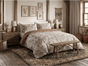 Mikroszálas flanel ágyneműhuzat MINARO bézs Ágyneműhuzat mérete: 70 x 90 cm | 140 x 200 cm