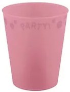 Rózsaszín Pastel Pink micro prémium műanyag pohár 250 ml