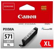 CLI-571GXL Tintapatron Pixma MG5750, 6850, 7750 nyomtatókhoz, CANON, szürke, 11ml (TJCBCLI571GXL)