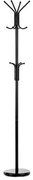 Autronic Ruhaakasztó 182 cm fém fekete 80001-06B BK