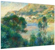 Kép - Auguste Renoir, View of Monte Carlo from Cap Martin, reprodukciók (70x50 cm)