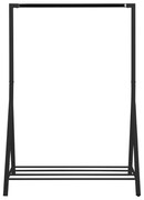 Fekete fém ruhatartó állvány Brent - Actona