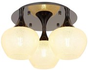 Globo 15548-3DK - Felületre szerelhető csillár MAXY 3xE27/40W/230V antracit