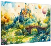 Kép - Mesebeli kastély (70x50 cm)