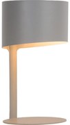 Lucide 45504/01/36 - Asztali lámpa KNULLE 1xE14/40W/230V szürke