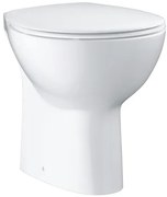 Wc álló GROHE Bau Ceramic alpesi fehér fényes felülettel alsó kifolyással 39431000