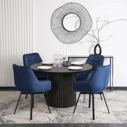 Forgó Étkezőszék Sötétkék Színben. LUNA