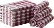 Konyharuha CORIVA 50x70 cm piros, szett 10 db