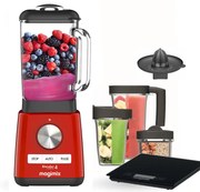 Magimix® POWER BLENDER 4 turmixgép piros, Premium csomag