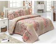 Twin Brown kétszemélyes ágytakaró párnahuzattal, 200 x 220 cm