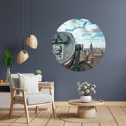 PIPPER. Textil kör alakú falmatrica "New York 2" Méret: 100cm