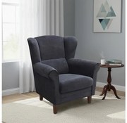 GALA füles fotel antracit