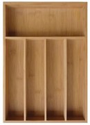 Kinghoff bambuszfa evőeszköz tartó 35 x 26 cm (KH-1222)
