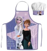 Disney Jégvarázs Purple gyerek kötény 2 darabos szett