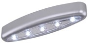 Globo ALIANO 42417 elemes szekrény- vagy pultmegvilágító lámpa, 5x0,2W LED, 12000K, 18 lm