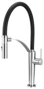 Deante BRC_072M - Mosogató csap rugalmas karral CORDA fényezett króm