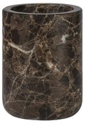Barna márvány fogkefetartó pohár Marble – Mette Ditmer Denmark