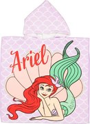 Disney Hercegnők Ariel strand törölköző poncsó 60x120 cm (Fast Dry)