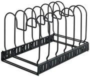 Basic fekete állvány konyhai eszközökhöz - Wenko